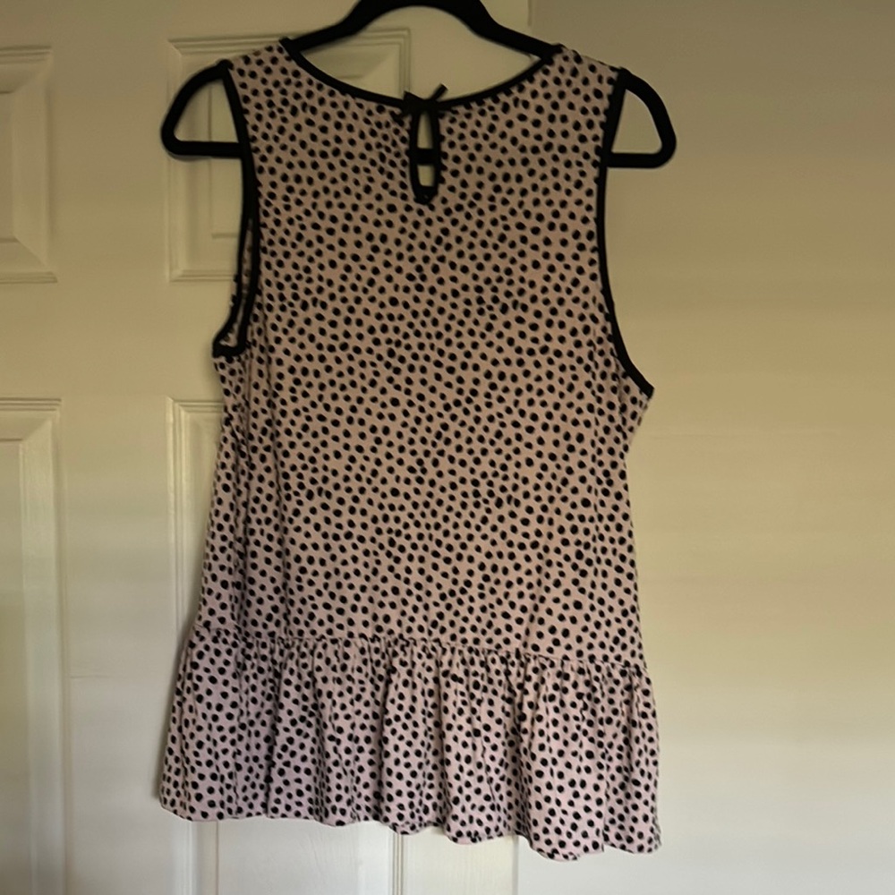 Kate spade Elegant Black Top with Lace  t -shirt for sleeping size m